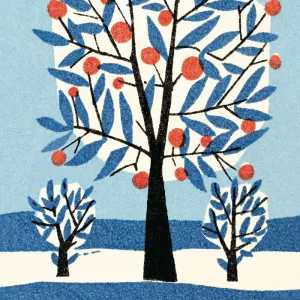 Apple tree in winter