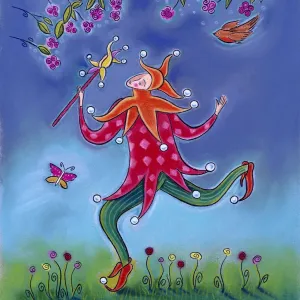 April Fool's Day Illustration Print April Fool's Day Illustration Print