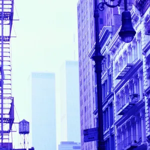 New York City Print, Cross-Processed Film New York City Print, Cross-Processed Film