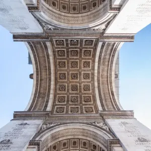 Arc de Triomphe Roof Symmetry Print Arc de Triomphe Roof Symmetry Print