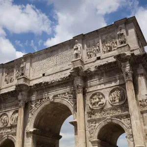 Fine Art Storehouse Print of Arch de Constantine Rome