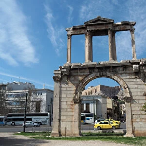 Arch Of Hadrian (Hadrians Gate), Athens, Greece