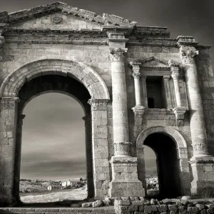 Arch Of Hadrian, Jerash, Jordan