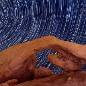 Arch and stars Arch and stars
