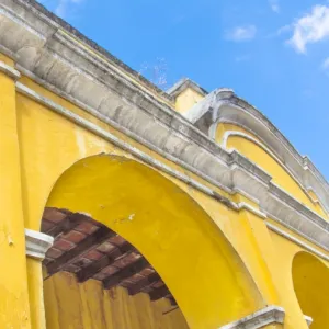 Arch at Tanque de la Union in Antigua Guatemala