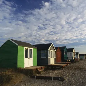 architecture, beach huts, buildings, christchurch, clouds, cloudy, day, england, europe architecture, beach huts, buildings, christchurch, clouds, cloudy, day, england, europe