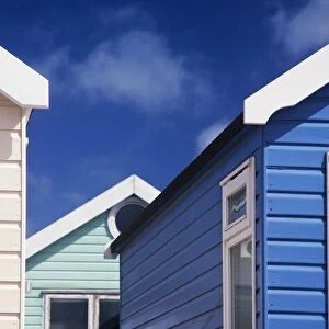 architecture, beach huts, buildings, cottages, day, england, europe, getaway, hampshire