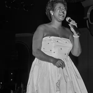 Aretha Franklin at Fundraising Event, 1982 Aretha Franklin at Fundraising Event, 1982