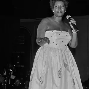 Aretha Franklin at Fundraising Event, 1982 Aretha Franklin at Fundraising Event, 1982