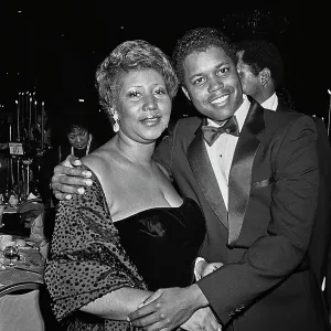 Aretha Franklin at Fundraising Event, 1982 Aretha Franklin at Fundraising Event, 1982