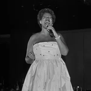 Aretha Franklin at Fundraising Event, 1982 Aretha Franklin at Fundraising Event, 1982