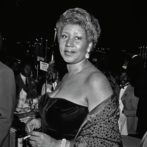 Aretha Franklin at Fundraising Event, 1982 Aretha Franklin at Fundraising Event, 1982