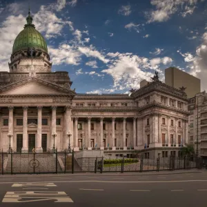 Argentina National Congress building facade, Buenos Aires, Argentina