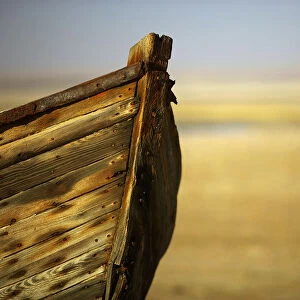 arid environment, day, landscape, nature, no people, non-urban scene, old boat, photography