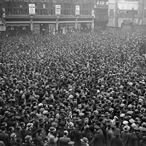 Armistice Day Crowd
