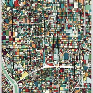 Kyoto City Art Print Kyoto City Art Print