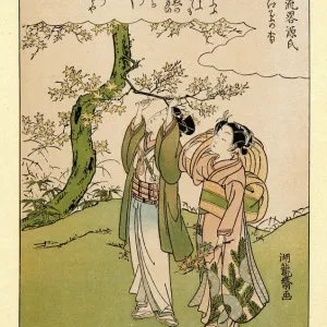 Art of Japan - Lovers by Koryusai Art of Japan - Lovers by Koryusai