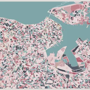 art map of Havana city art map of Havana city