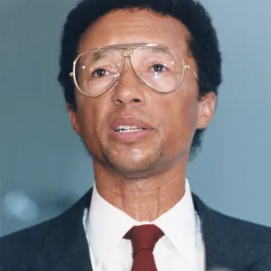 Arthur Ashe At Press Conference Arthur Ashe At Press Conference