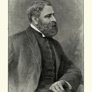 Vintage Engraving Print of Arthur Bell Nicholls Vintage Engraving Print of Arthur Bell Nicholls