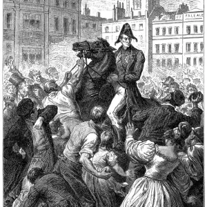 Arthur Wellesley, 1st Duke of Wellington and crowd Arthur Wellesley, 1st Duke of Wellington and crowd