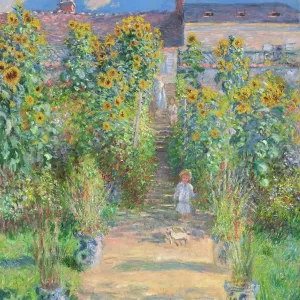 The Artists Garden At Vétheuil The Artists Garden At Vétheuil