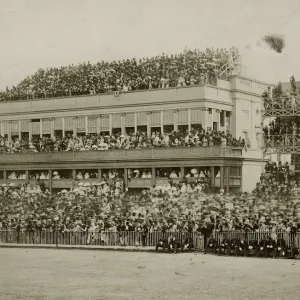 Ascot Grandstand Print circa 1865 Ascot Grandstand Print circa 1865
