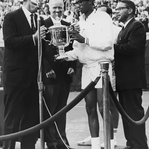 Ashe Wins US Open Ashe Wins US Open
