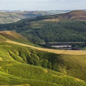 Ashopton Viaduct and Win Hill Print