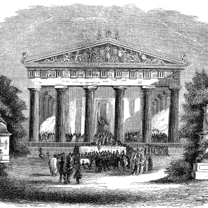 Athene temple in Regina Athene temple in Regina