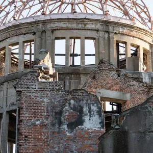 Atomic Bomb Dome in Hiroshima city of Japan Atomic Bomb Dome in Hiroshima city of Japan