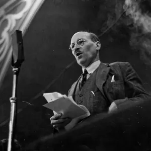 Attlee Addresses Labour Party Attlee Addresses Labour Party