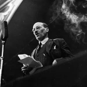 Attlee Addressing Labour Party Attlee Addressing Labour Party