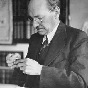 Attlee Prepares A Pipe Attlee Prepares A Pipe