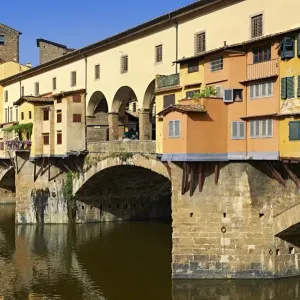 Medieval Ponte Vecchio Bridge Print