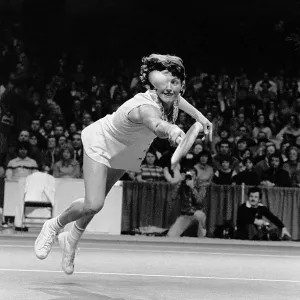 Australian tennis player Margaret Court at the Virginia Slims Tennis tournament at the International Ampitheater in Chicago, Illinois Australian tennis player Margaret Court at the Virginia Slims Tennis tournament at the International Ampitheater in Chicago, Illinois