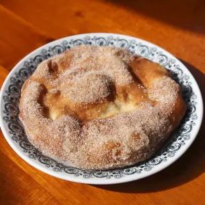 Auszogne fritters, Upper Bavaria, Bavaria, Germany, Europe Auszogne fritters, Upper Bavaria, Bavaria, Germany, Europe