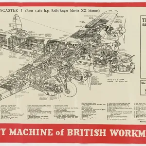 Avro Lancaster Cutaway Drawing Avro Lancaster Cutaway Drawing