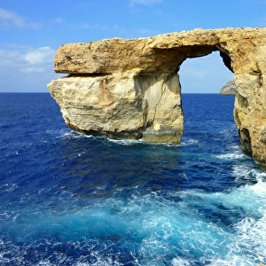 The Azure window, on Gozo island