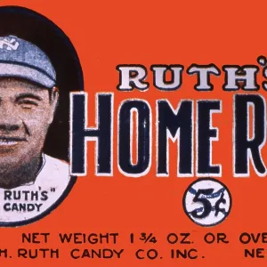 Babe Ruth Candy Wrapper