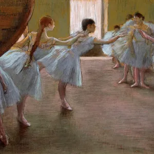 Ballet Rehearsal, 1885-1890(?). Artist: Edgar Degas