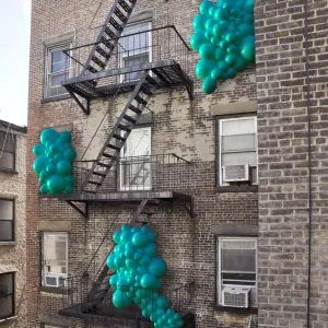 Architecture Photographic Print Collection: New York's Iconic Fire Escapes