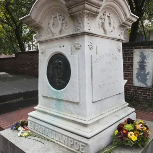 Baltimore, grave of Edgar Allan Poe
