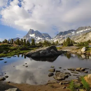 Banner Peak Print, Ansel Adams Wilderness Landscape Banner Peak Print, Ansel Adams Wilderness Landscape