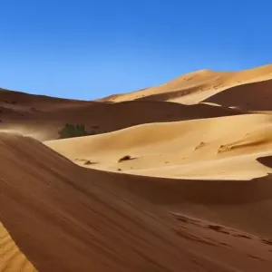 Erg Chebbi Desert Landscape Print