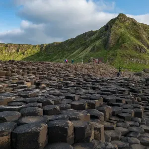 Las Columnas de Basalto en Giants Causeway, Irlanda del Norte. Las Columnas de Basalto en Giants Causeway, Irlanda del Norte.
