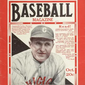 Baseball Magazine Cover With Joe Mccarthy Baseball Magazine Cover With Joe Mccarthy