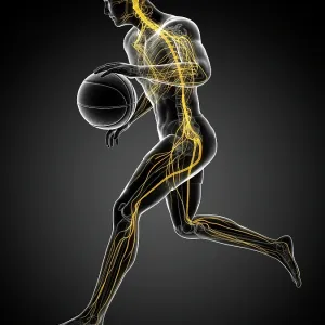 Basketball player, artwork Basketball player, artwork