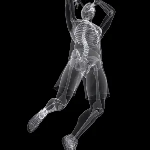 Basketball player, artwork Basketball player, artwork