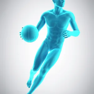 Basketball player, illustration Basketball player, illustration